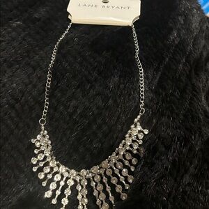 Lane Bryant Sparkling Silver Necklace